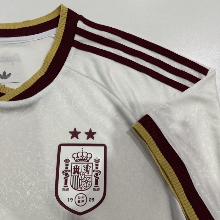 2026 World Cup Spain Away Player Version Soccer Jersey (With 2 Star)*两颗星