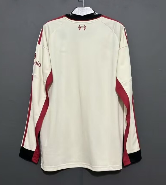 25-26 LIV Embroidered Version Long Sleeve Soccer Jersey (长袖)