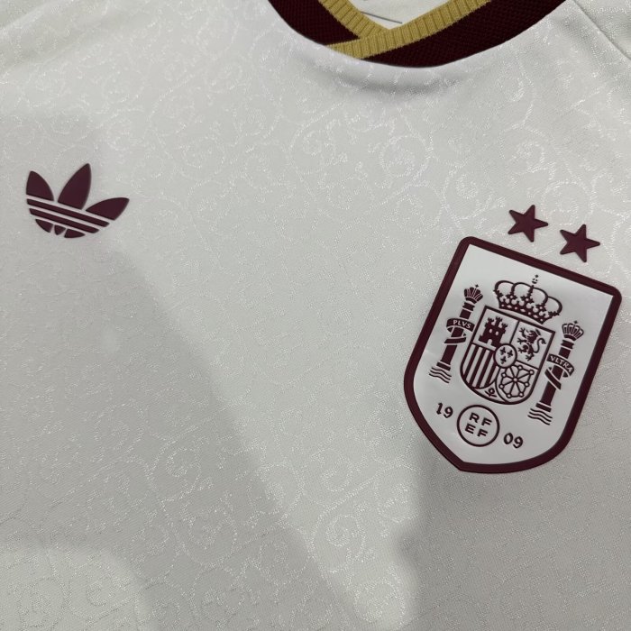2026 World Cup Spain Away Player Version Soccer Jersey (With 2 Star)*两颗星