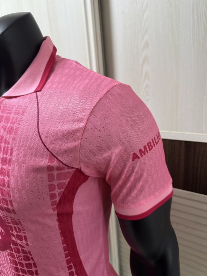 26-27 BAR Pink Special Edition Player Version Soccer Jersey