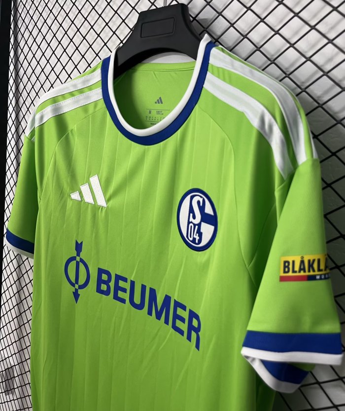 26-27 Schalke 04 Away Fans Soccer Jersey