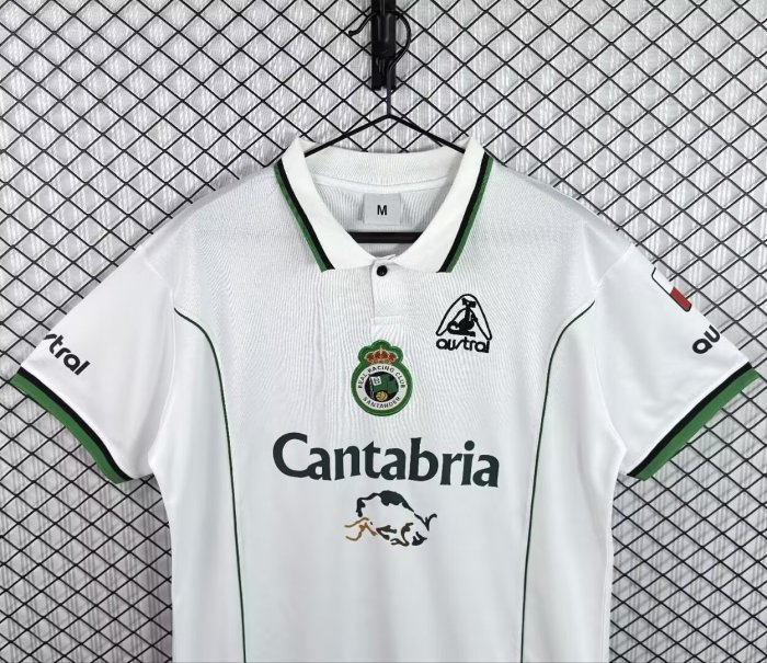 1998-2001  Racing de Santander Home Retro Soccer Jersey