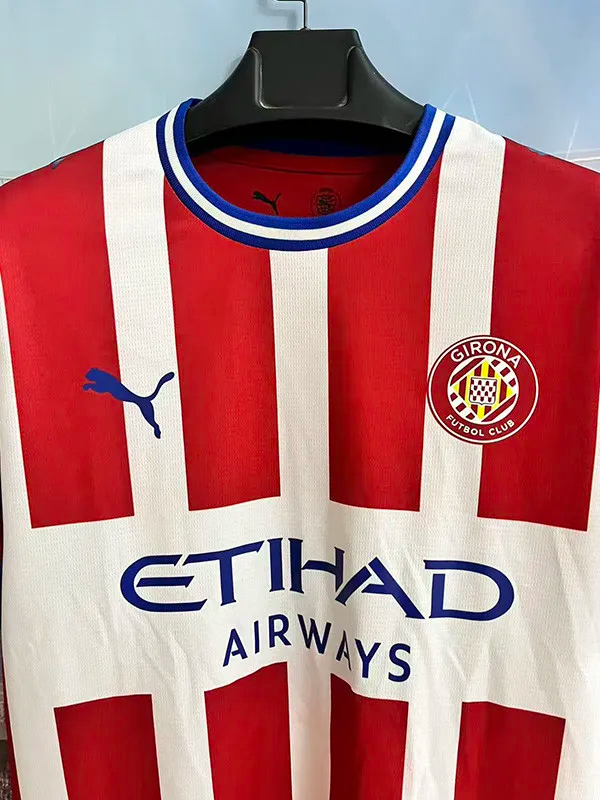 26-27 Girona Home Fans Soccer Jersey