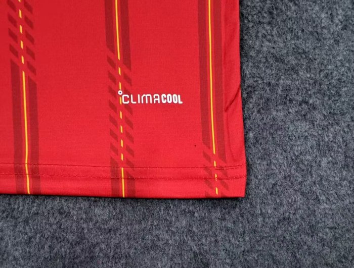 2026 World Cup Spain Home Print CAMPEONES #26 Fans Soccer Jersey (With 2 Star)*两颗星