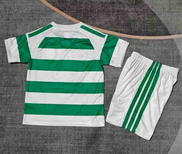 26-27 Celtic Home Kids Soccer Jersey*带广告
