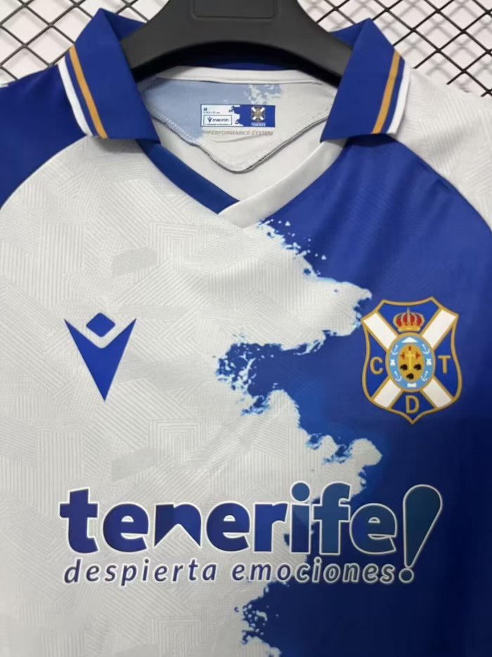 26-27 Tenerife Home Fans Soccer Jersey