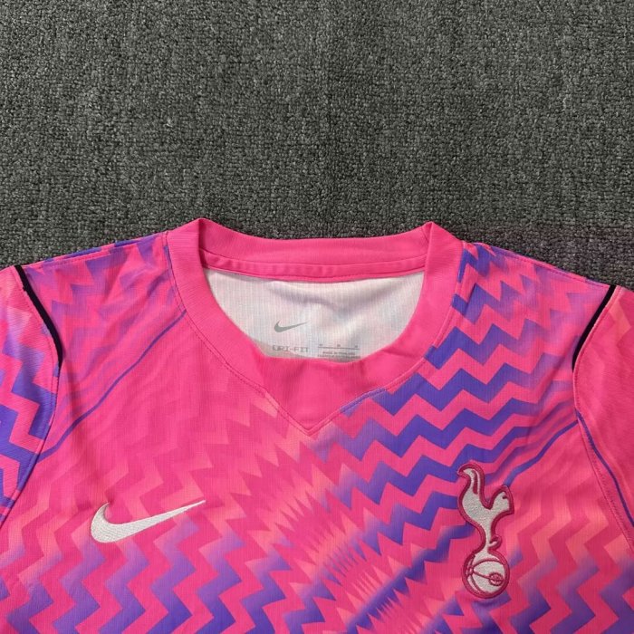26-27 TOT Pink GoalKeeper Fans Soccer Jersey