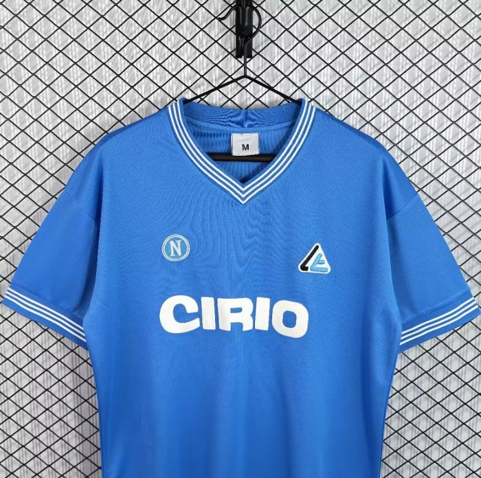 1984-1985 Napoli Home Retro Soccer Jersey