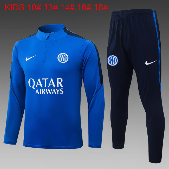26-27  INT High Quality Kids Half Pull Tracksuit