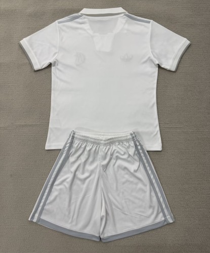 26-27 RMA White 125th Anniversary Edition Kids Soccer Jersey