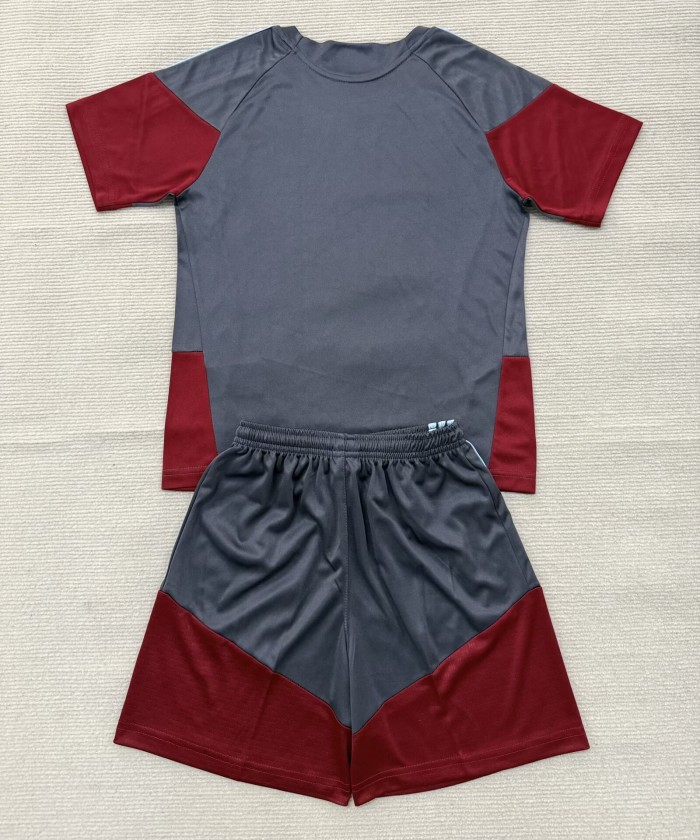 26-27 Aston Villa Training Kids Soccer Jersey