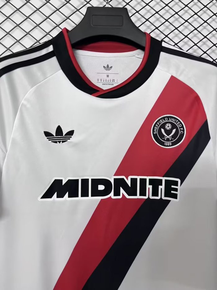 26-27 Sheffield United Away Fans Soccer Jersey