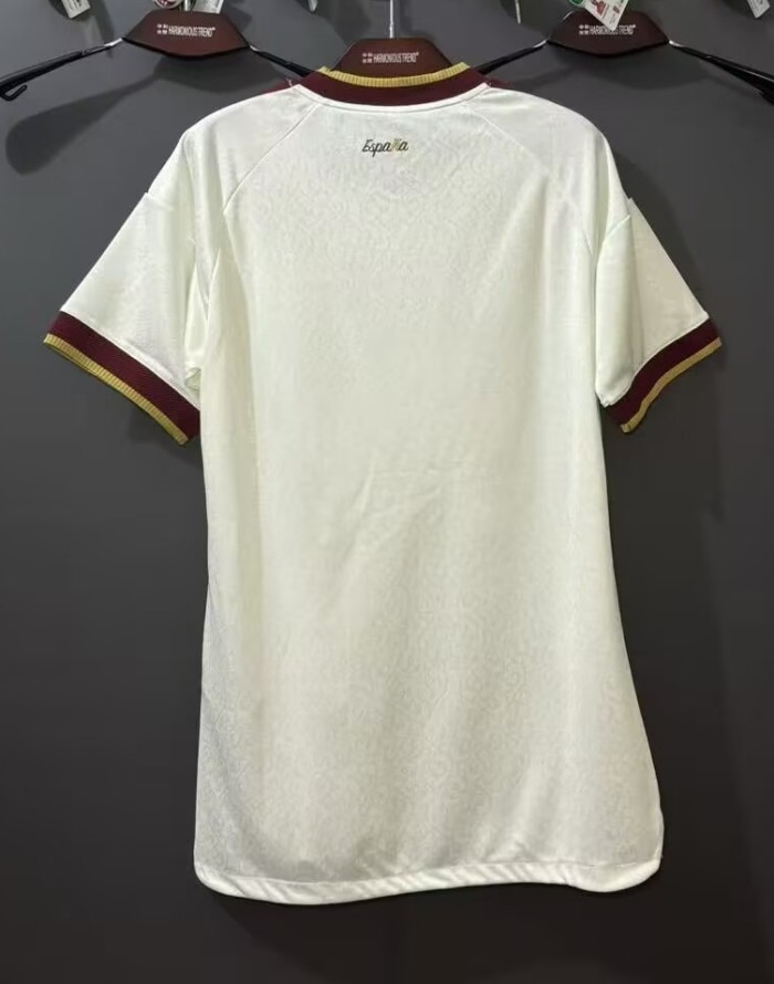 2026 Spain Embroidered Version Player Version Soccer Jersey