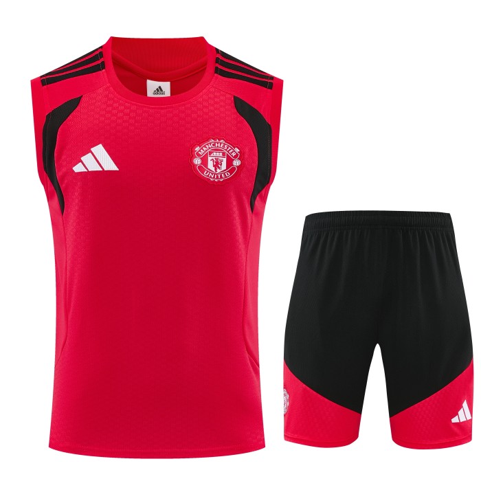 26-27 Man Utd High Quality Tank Top And Shorts Suit