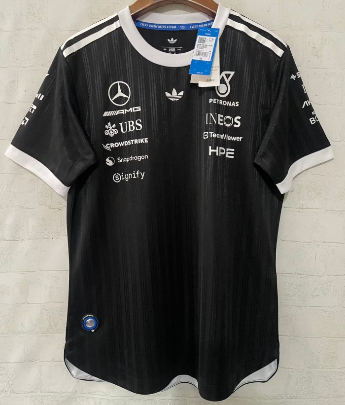 2026 Benz New Pattern Player Version Short Sleeve Racing Suit