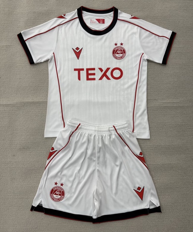 26-27 Aberdeen Away Kids Soccer Jersey