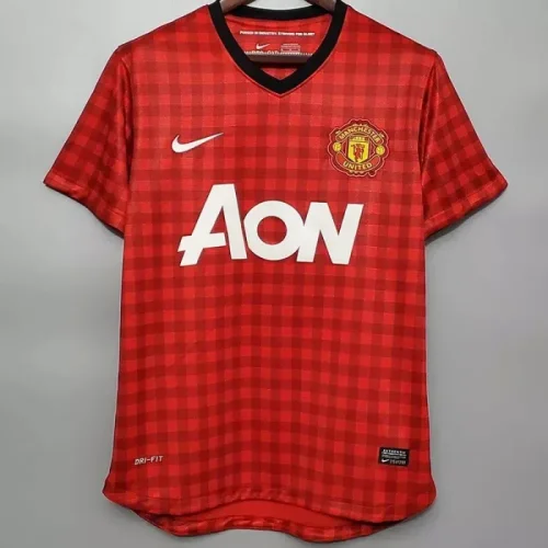 2012-2013 Manchester United Home Retro Soccer Jersey