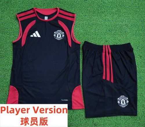 26-27 Manchester United High Quality Player Version Tank Top And Shorts Suit  (球员套装)