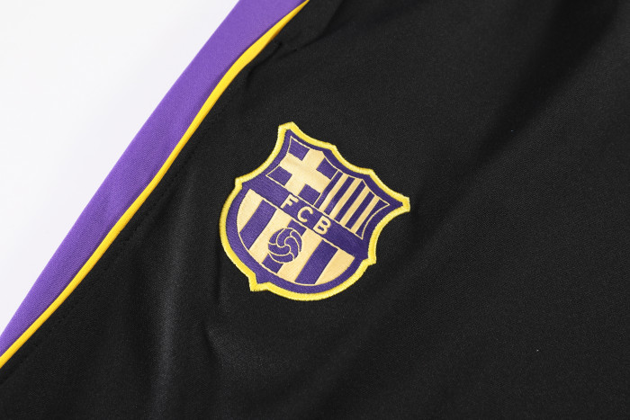 26-27 Barcelona High Quality Half Pull Tracksuit
