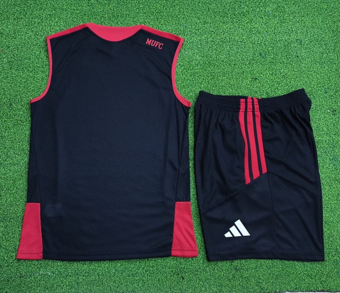26-27 Manchester United High Quality Player Version Tank Top And Shorts Suit  (球员套装)