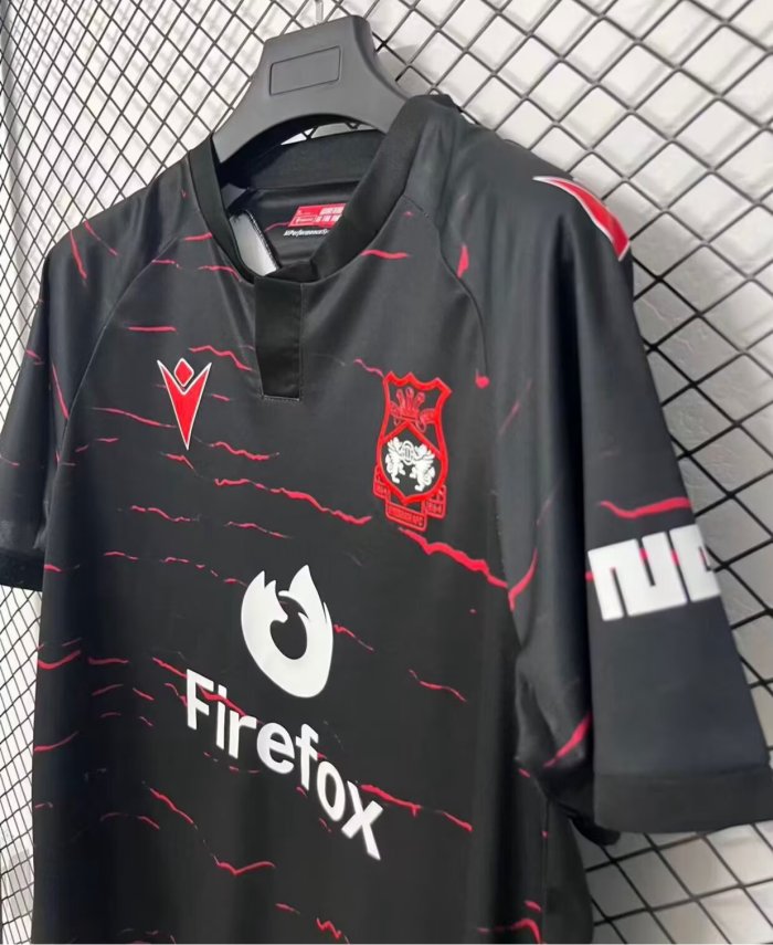 26-27 Wrexham FC Home Fans Soccer Jersey