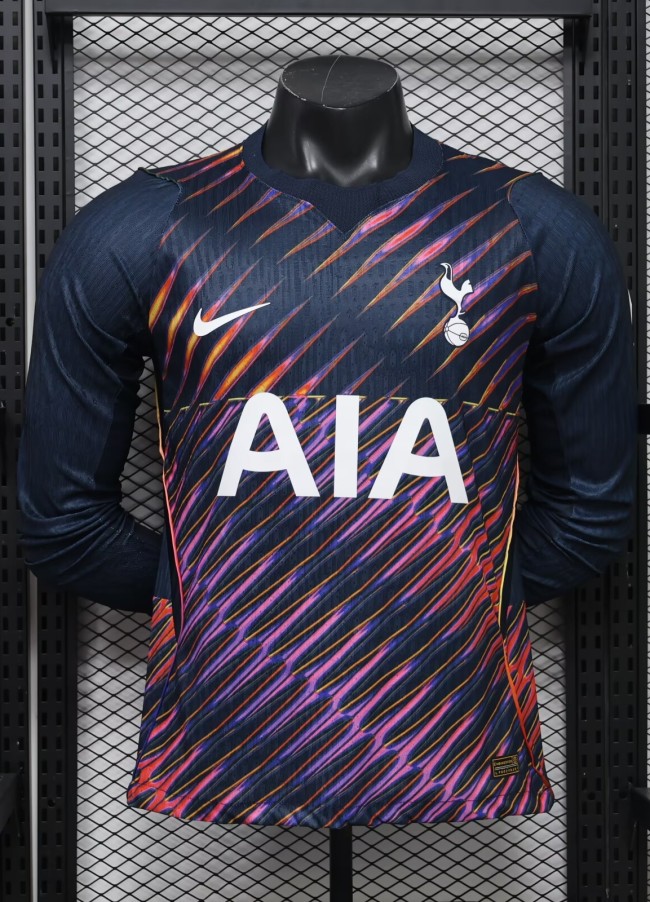 26-27 Tottenham Hotspur Away Leaked Edition Long Sleeve Player Version Soccer Jersey*长袖球员