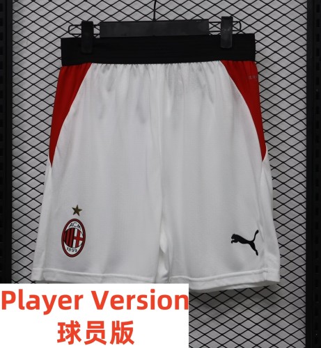 26-27 AC Milan Home Player Version Shorts Pants (球员短裤)