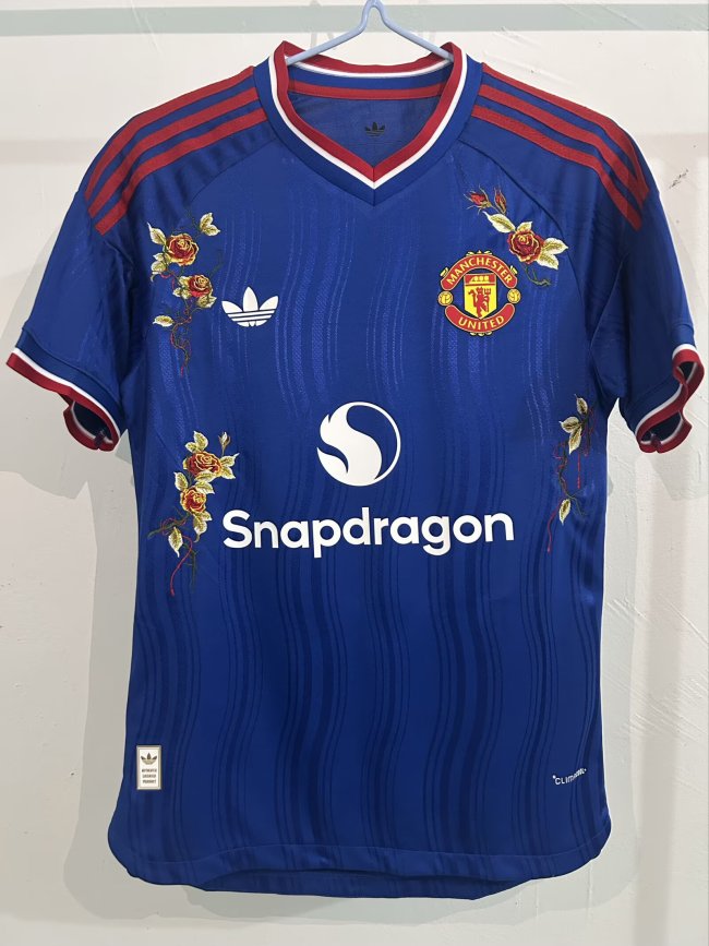 26-27 Manchester United Away Embroidered Version Player Version Soccer Jersey