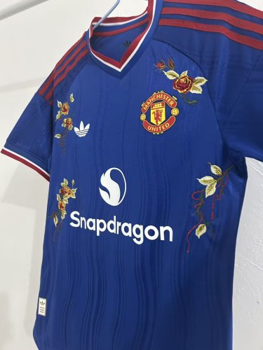 26-27 Manchester United Away Embroidered Version Player Version Soccer Jersey