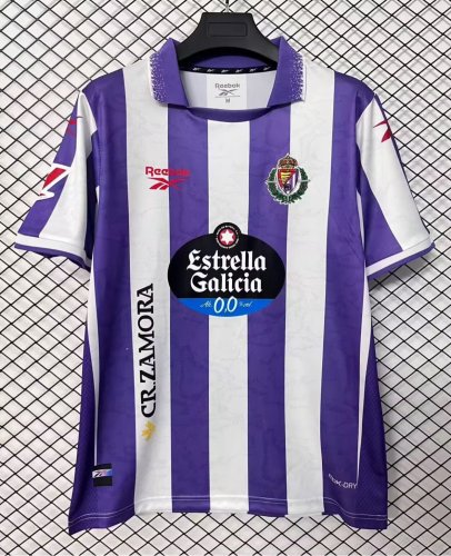 26-27 Real Valladolid Home Fans Soccer Jersey