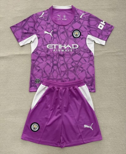 26-27 Manchester City Pink Goalkeeper Adult Suit