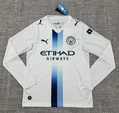 26-27 Manchester City Third Leaked Edition Long Sleeve Fans Soccer Jersey (长袖)