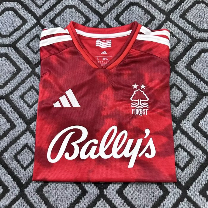 26-27 Nottingham Home Fans Soccer Jersey*带广告