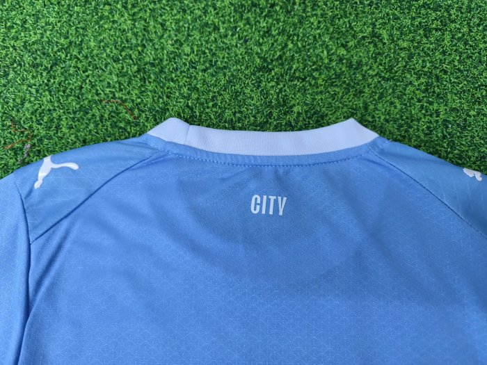 26-27 Manchester City Home Kids Player Version Soccer Jersey (球员童装)