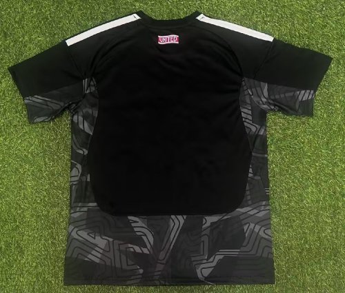 26-27 Manchester United Black Goalkeeper Fans Soccer Jersey