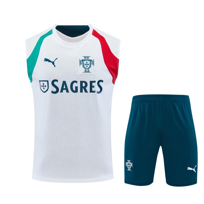 26-27 Portugal High Quality Tank Top And Shorts Suit