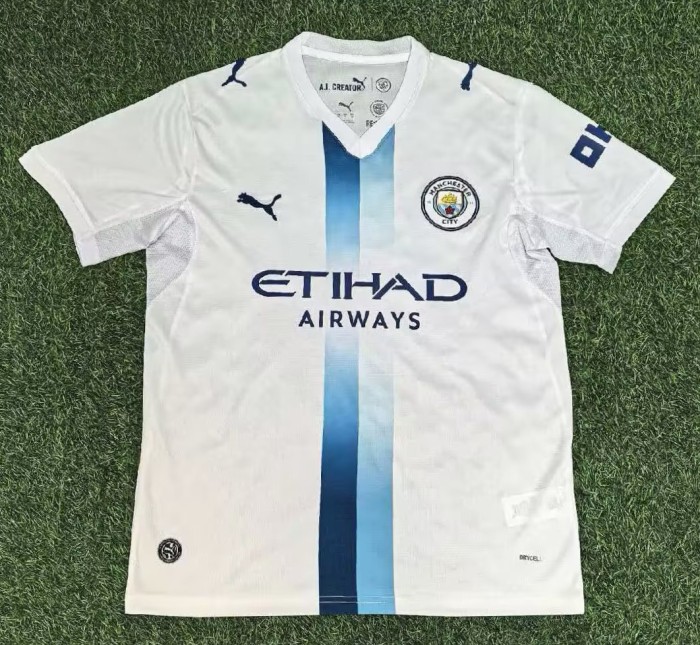 26-27 Manchester City Third Leaked Edition Fans Soccer Jersey
