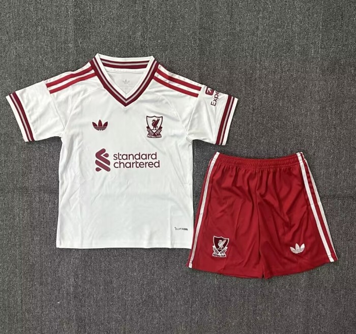 26-27 Liverpool Away Kids Soccer Jersey