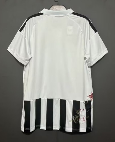 26-27 Juventus Home Embroidered Version Fans Soccer Jersey