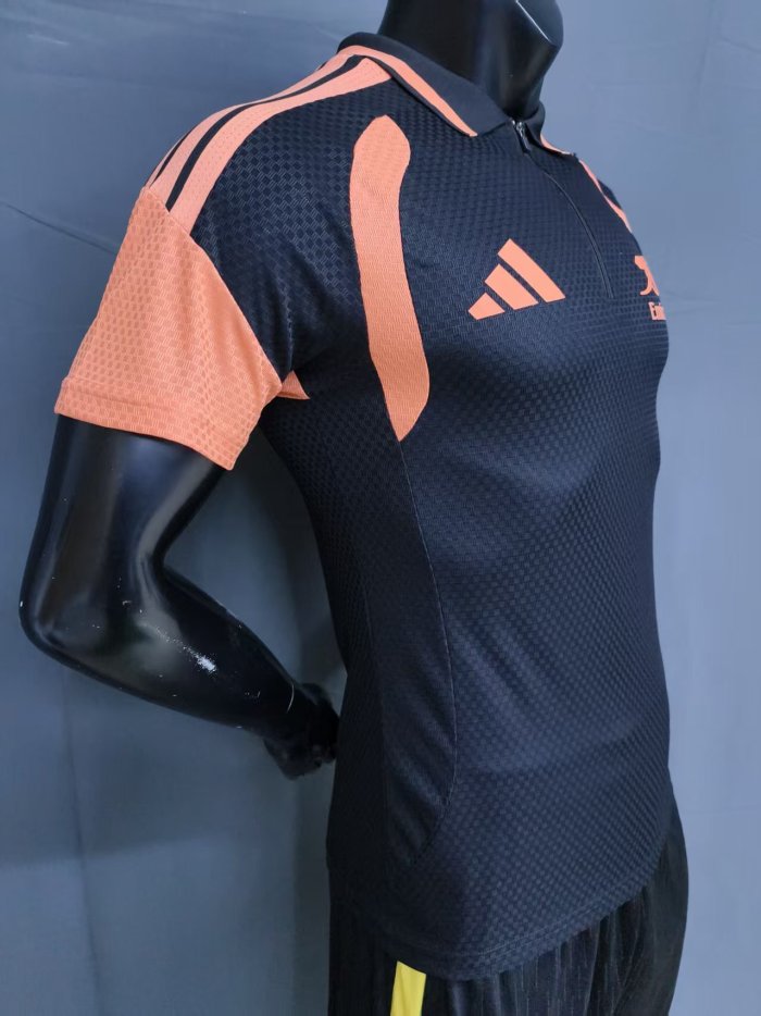 26-27 Arsenal Black Player Version Half Pull Training shirts