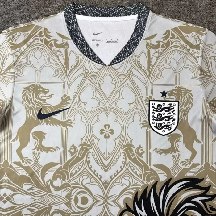 26-27 England Khaki Special Edition Training shirts (狮)