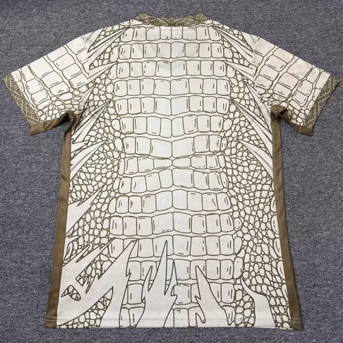 26-27 Brazil Khaki Special Edition Fans Training shirts (鳄鱼图 )