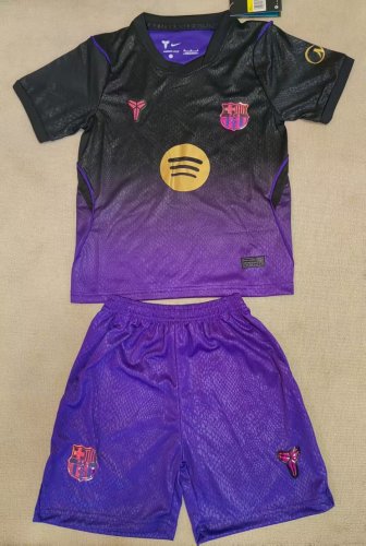 26-27 Barcelona Away Kids Soccer Jersey
