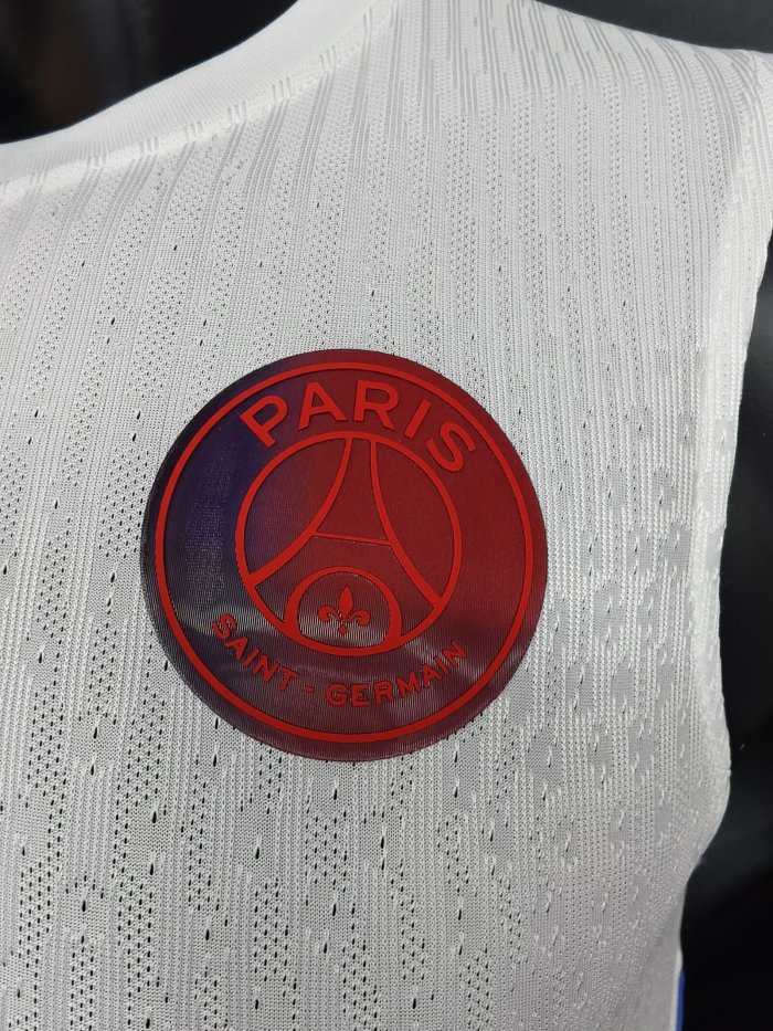 26-27 Paris Saint-Germain White Player Version Vest