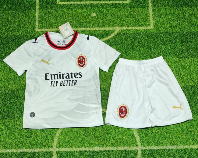 26-27 AC Milan Away Kids Soccer Jersey