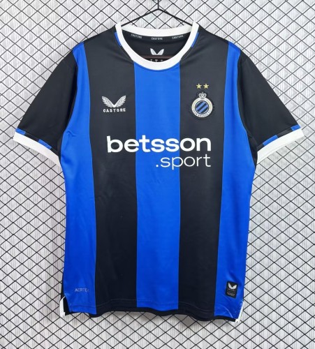 26-27 Club Brugge Home Fans Soccer Jersey