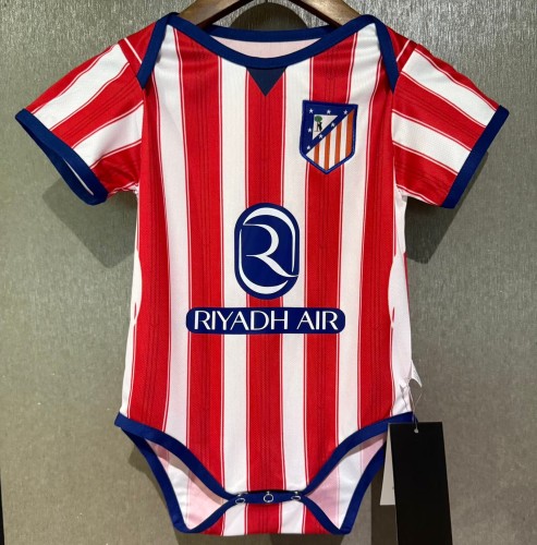 26-27 Atlético Madrid Home Baby Infant Crawl Suit