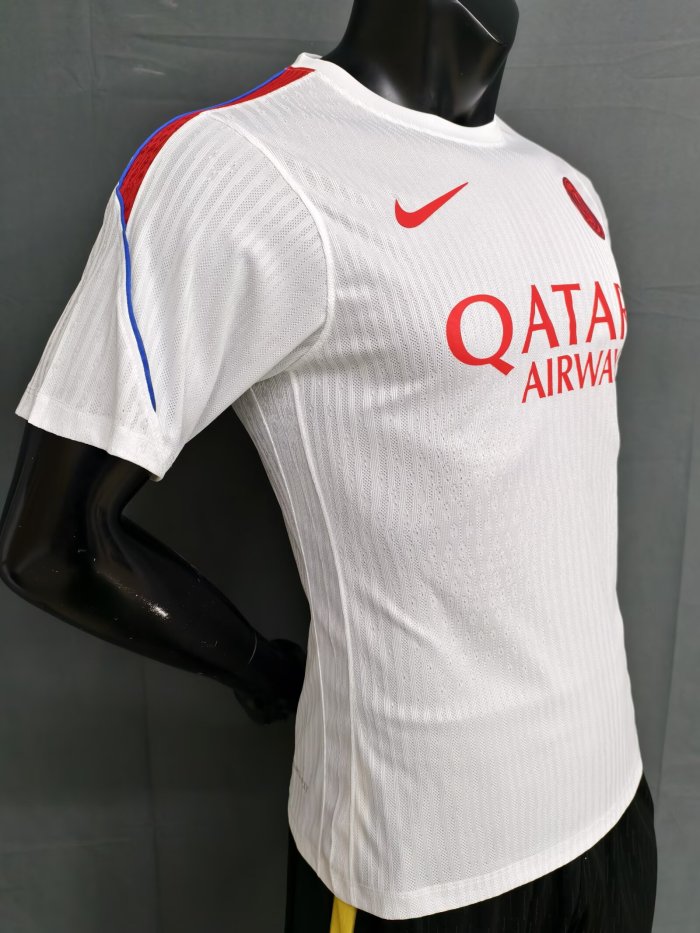 26-27 Paris Saint-Germain White Player Version Training shirts