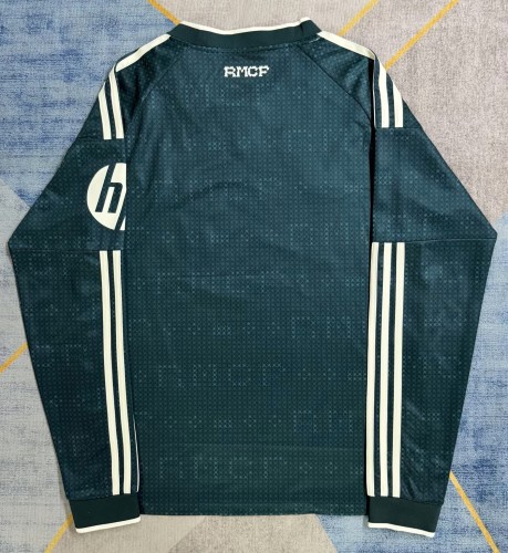 26-27 Real Madrid Away Long Sleeve Fans Soccer Jersey (长袖)