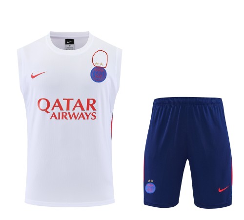 26-27 Paris Saint-Germain High quality Tank Top And Shorts Suit (With 2 Star)*两颗星